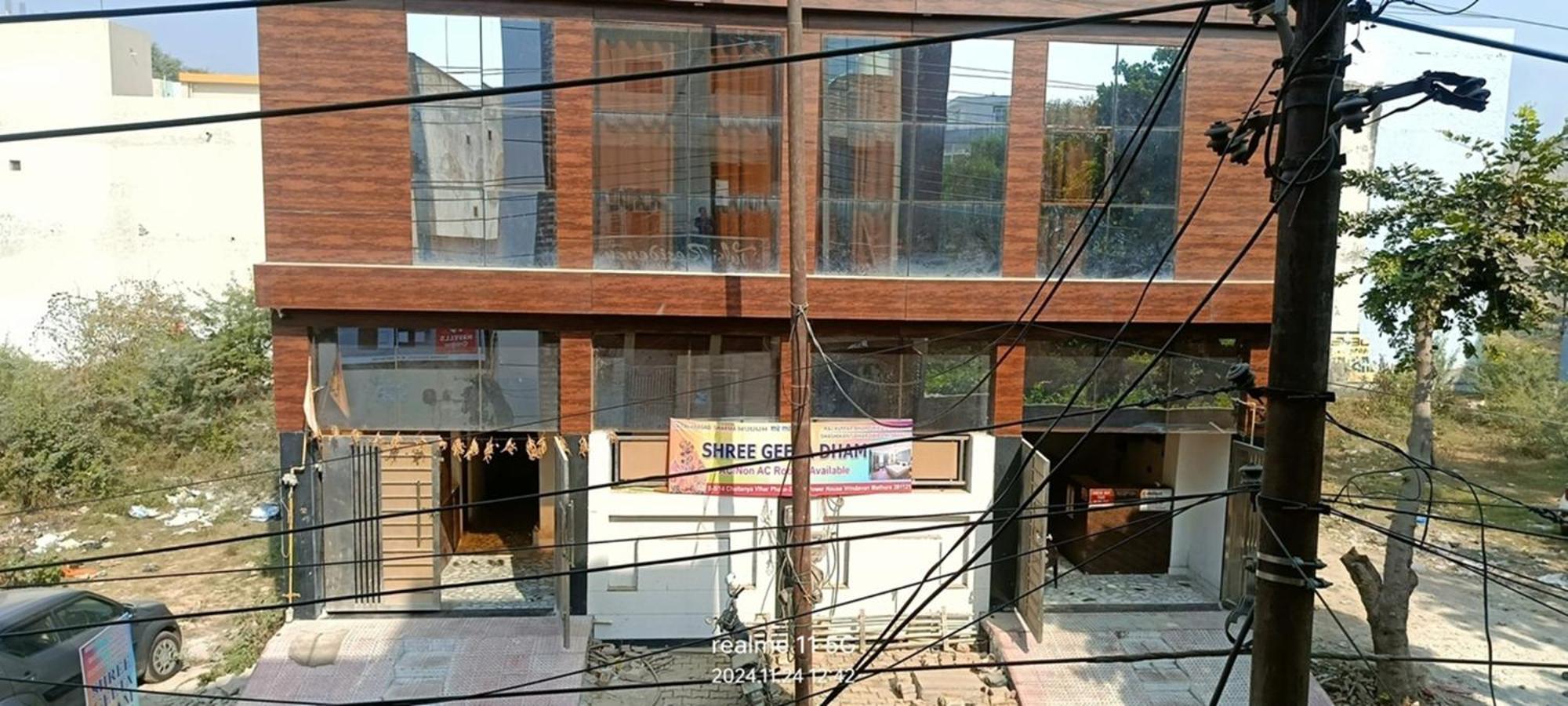 Geeta Dham Hotell Vrindāvan Eksteriør bilde